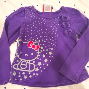 Hello Kitty Girls 4T long sleeve top